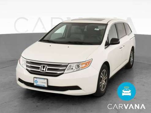 2013 Honda Odyssey EX-L Minivan 4D van White - FINANCE ONLINE - cars... for sale in Arlington, District Of Columbia