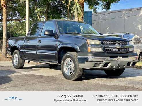 2005 Chevrolet Chevy Silverado 1500 Crew Cab Z71 Pickup 4D 5 3/4 ft for sale in Clearwater, FL