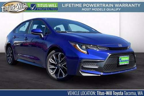 2020 Toyota Corolla Certified XSE Sedan - - by dealer for sale in Tacoma, WA