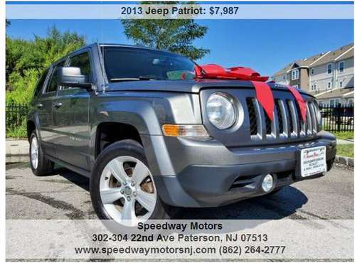 2013 Jeep Patriot (4x4) - cars & trucks - by dealer - vehicle... for sale in Paterson, NJ