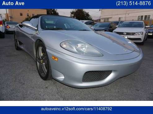 2001 Ferrari 360 SPIDER/SPIDER F1 - cars & trucks - by dealer -... for sale in Los Angeles, CA