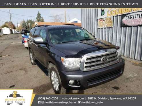 2014 Toyota Sequoia Platinum - cars & trucks - by dealer - vehicle... for sale in Spokane, ID