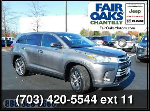 2019 Toyota Highlander LE Plus ** Easy Financing** Se Habla Espanol... for sale in CHANTILLY, District Of Columbia