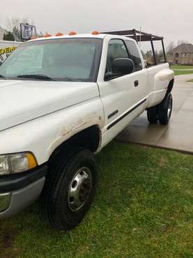 2001 Dodge 3500 Dually Diesel 4x4 low miles - cars & trucks - by... for sale in Canton, OH