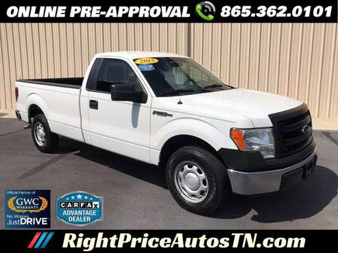2013 FORD F-150 XL*No Accidents*We Finance - Online Pre-Approval for sale in Sevierville, TN