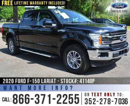2020 Ford F150 Lariat Sunroof - Bedliner - Wi-Fi Hotspot for sale in Alachua, GA