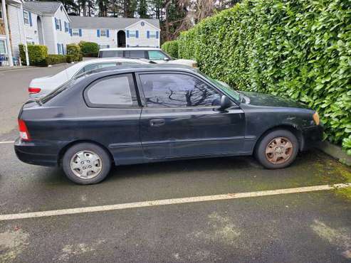 750 OBO) 2002 Hyundai Accent - FUNCTIONING - - by for sale in Bellingham, WA