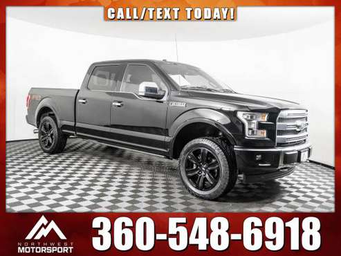 2017 *Ford F-150* Platinum FX4 4x4 - cars & trucks - by dealer -... for sale in Marysville, WA