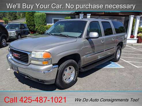 2002 GMC Yukon XL 1500 SLE - cars & trucks - by dealer - vehicle... for sale in Woodinville, WA