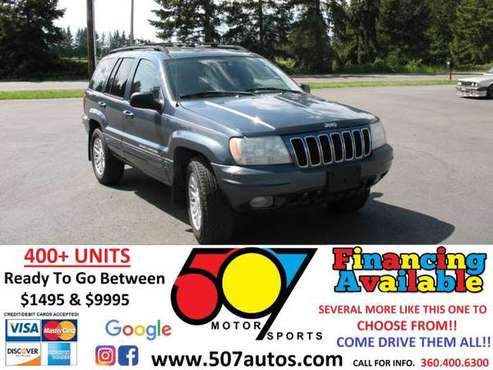 2003 Jeep Grand Cherokee 4dr Limited 4WD - cars & trucks - by dealer... for sale in Roy, WA