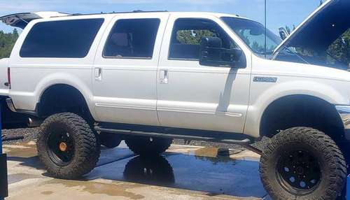 2000 Ford Excursion Diesel - cars & trucks - by owner - vehicle... for sale in Overgaard, AZ