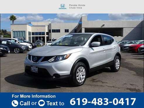 2018 Nissan Rogue Sport S suv Silver - cars & trucks - by dealer -... for sale in Chula vista, CA