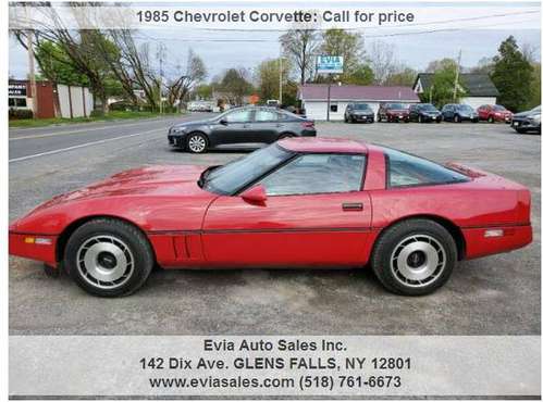 1985 CORVETTE 50K MILES! - - by dealer - vehicle for sale in Glens Falls, NY