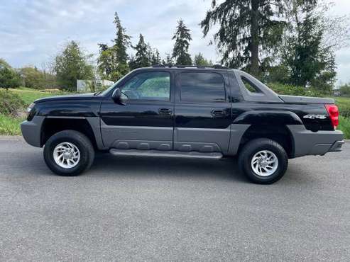 2002 Chevy avalanche 2500 4x4 Low Miles for sale in PUYALLUP, WA