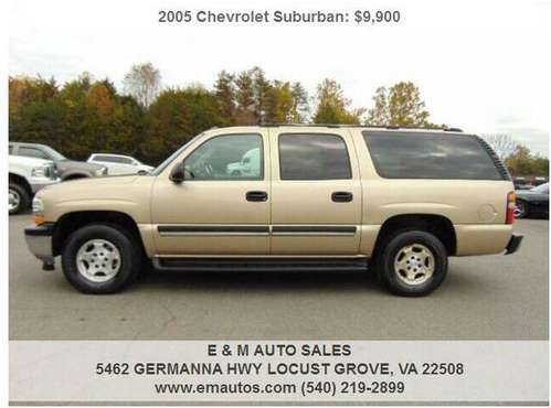2005 Chevrolet Suburban 1500 LS One Owner - cars & trucks - by... for sale in LOCUST GROVE, VA