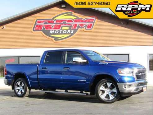 2019 RAM 1500 Laramie Crew Cab 4x4 - Loaded local trade! - cars &... for sale in New Glarus, WI