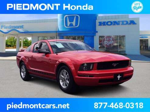 2006 Ford Mustang Red Good deal! - - by dealer for sale in Anderson, SC