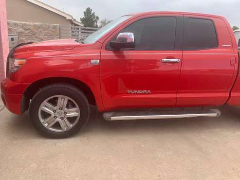 2007 TOYOTA TUNDRA LIMITED - cars & trucks - by owner - vehicle... for sale in El Paso, TX