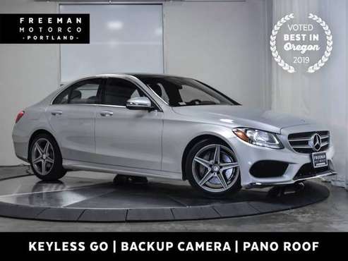 2017 Mercedes-Benz C 300 C300 C-Class AMG Sport KeyGO Back-Up Camera P for sale in Portland, OR