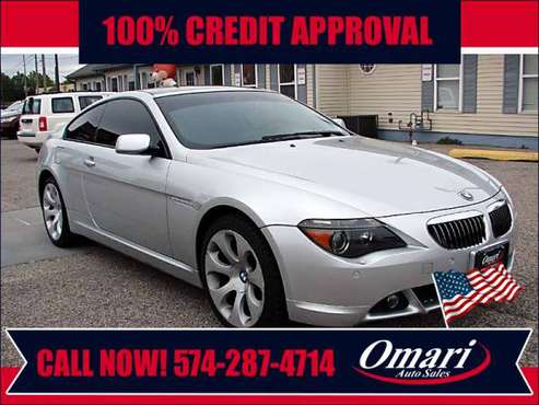 2006 BMW 6 Series 650Ci 2dr Cpe . Guaranteed Credit Approval! for sale in South Bend, IN