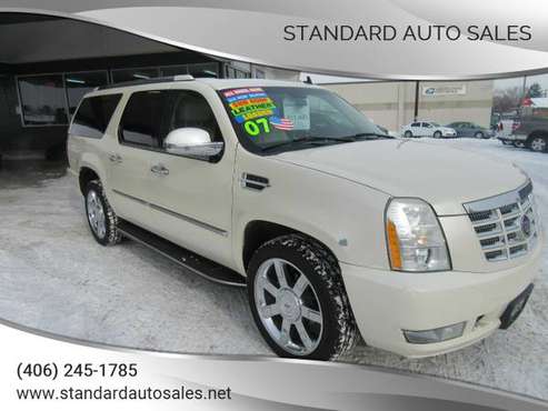 2007 Cadillac Escalade ESV All-Wheel Drive Third Row Loaded! for sale in Billings, ND