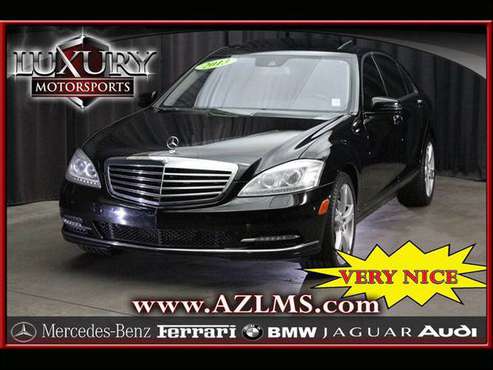 *15722- 2013 Mercedes-Benz S-Class S550 Clean CARFAX w/BU Cam and... for sale in Phoenix, AZ