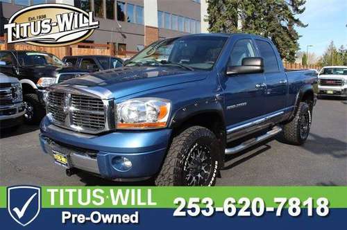 ✅✅ 2006 Dodge Ram 2500 Crew Cab Pickup for sale in Tacoma, OR