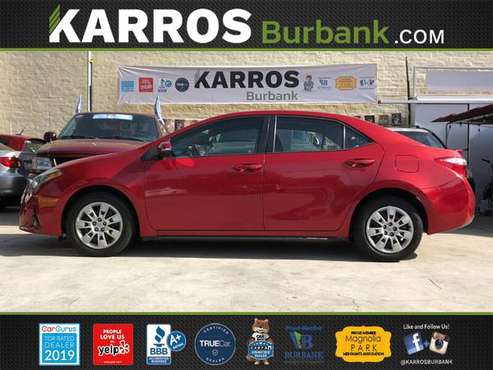 2015 Toyota Corolla S - Low Miles! Well Maintained! Rear Camera! -... for sale in Burbank, CA