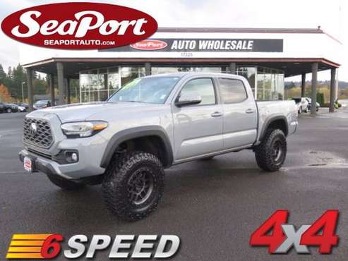 2020 Toyota Tacoma 4WD TRD Off Road 6-SP Manual Double Cab Truck -... for sale in Portland, OR