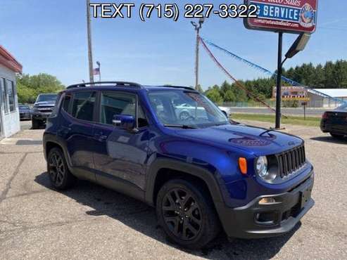 2017 JEEP RENEGADE ALTITUDE - cars & trucks - by dealer - vehicle... for sale in Somerset, MN