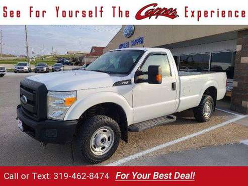 2011 Ford Super Duty F250 SRW XL pickup White - - by for sale in Marengo, IA