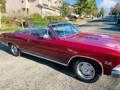 1966 Chevy Chevelle convertible for speed - cars & trucks - by owner... for sale in Lynnwood, CA