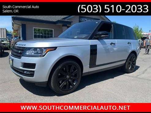 2017 LAND ROVER RANGE ROVER SUPERCHARGED AWD V8 LIKE NEW! - cars & for sale in Salem, OR