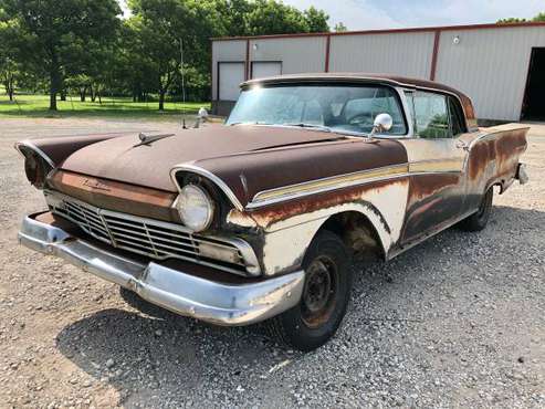 Project 1957 Ford Fairlane 500 Skyliner #154965 - cars & trucks - by... for sale in Sherman, TN