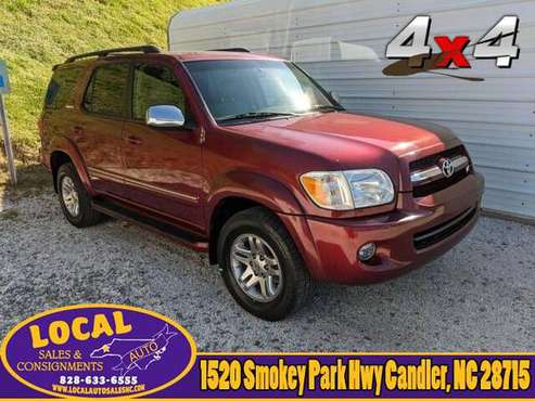 2007 Toyota Sequoia LIMITED 4WD - - by dealer for sale in Candler, NC