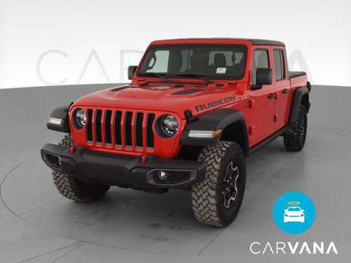 2020 Jeep Gladiator Rubicon Pickup 4D 5 ft pickup Red - FINANCE... for sale in San Bruno, CA