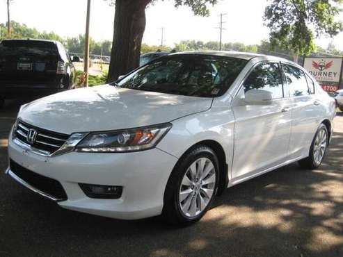 2015 Honda Accord EX-L white - - by dealer - vehicle for sale in Charlotte, NC