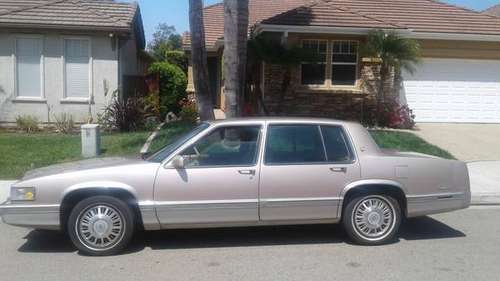 1991 Cadillac Sedan, v8 All Power, Leather, 80, 000 orig miles - cars for sale in San Marcos, CA