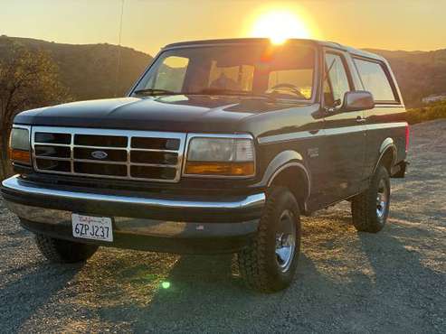 1993 ford bronco Eddie Bauer for sale in Trabuco Canyon, CA