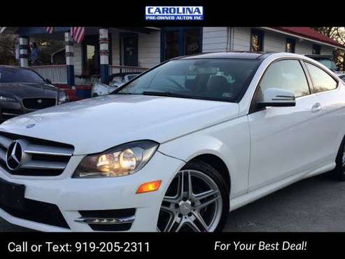 2013 Mercedes-Benz C 250 Coupe coupe 13, 995 - - by for sale in Durham, NC