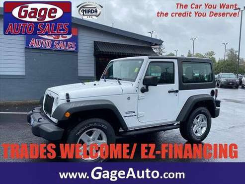2017 Jeep Wrangler 4x4 4WD Sport Sport SUV - cars & trucks - by... for sale in Milwaukie, OR