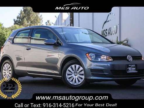 2015 VW Volkswagen Golf Launch Edition hatchback Charcoal - cars & for sale in Sacramento , CA