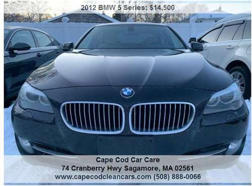 2012 BMW 5 Series 535i xDrive AWD - - by dealer for sale in Sagamore, MA, MA