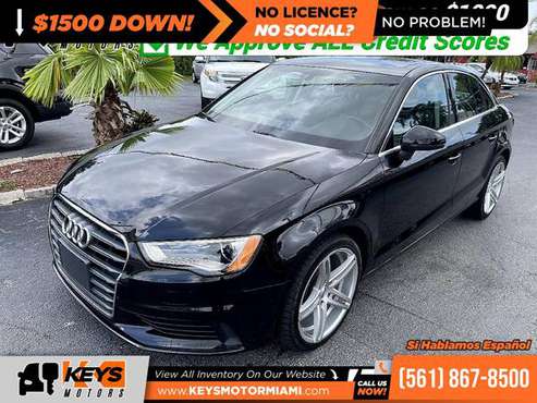 306/mo - 2015 Audi A3 A 3 A-3 1 8T 1 8 T 1 8-T PremiumS tronic for sale in West Palm Beach, FL