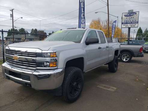 2015 Chevrolet Silverado 2500 HD Double Cab W/T 4x4 Nice! for sale in Eugene, OR
