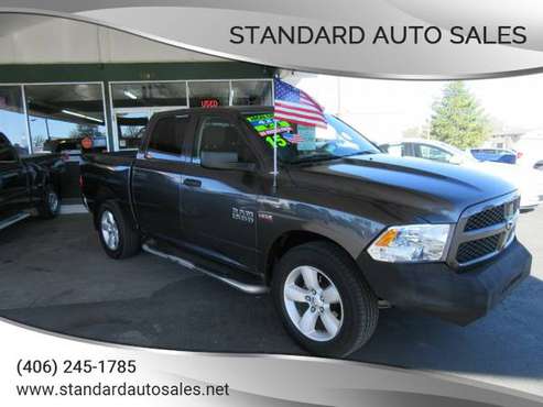 2015 Ram 1500 Express 4X4 Crew Cab Short Box!!! - cars & trucks - by... for sale in Billings, ND