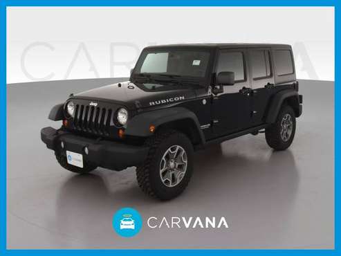 2013 Jeep Wrangler Unlimited Rubicon Sport Utility 4D suv Black for sale in Manchester, NH