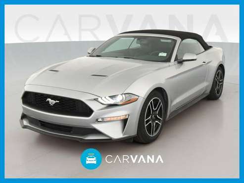 2020 Ford Mustang EcoBoost Convertible 2D Convertible Silver for sale in Chico, CA