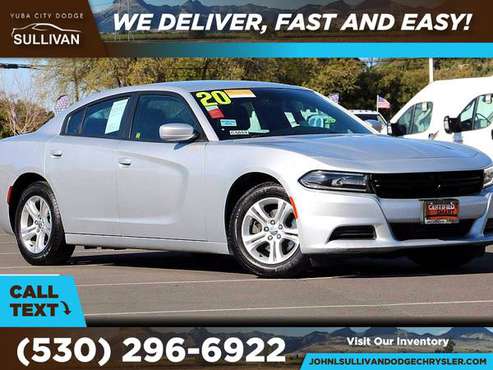 2020 Dodge Charger SXT FOR ONLY 439/mo! - - by dealer for sale in Yuba City, CA
