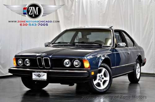 1984 *BMW* *6 Series* *CSI AUTOMATIC* BLUE - cars & trucks - by... for sale in Addison, IL